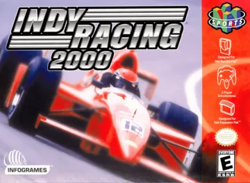 Indy Racing 2000 (USA) box cover front